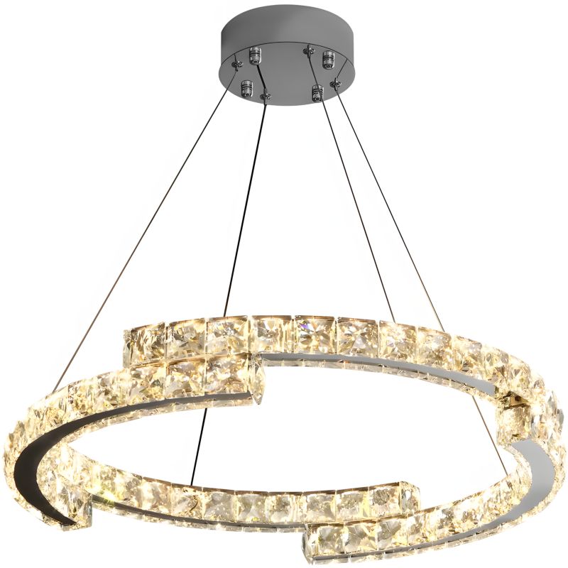 Lampa Sufitowa Wisząca Toolight Led App1556-Cp Złoty 1 Szt