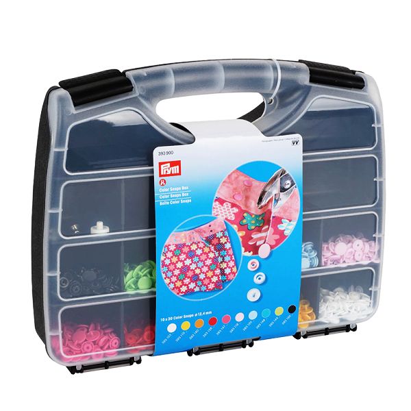 zestaw 300 nap plastikowych COLOR SNAPS PRYM 393900