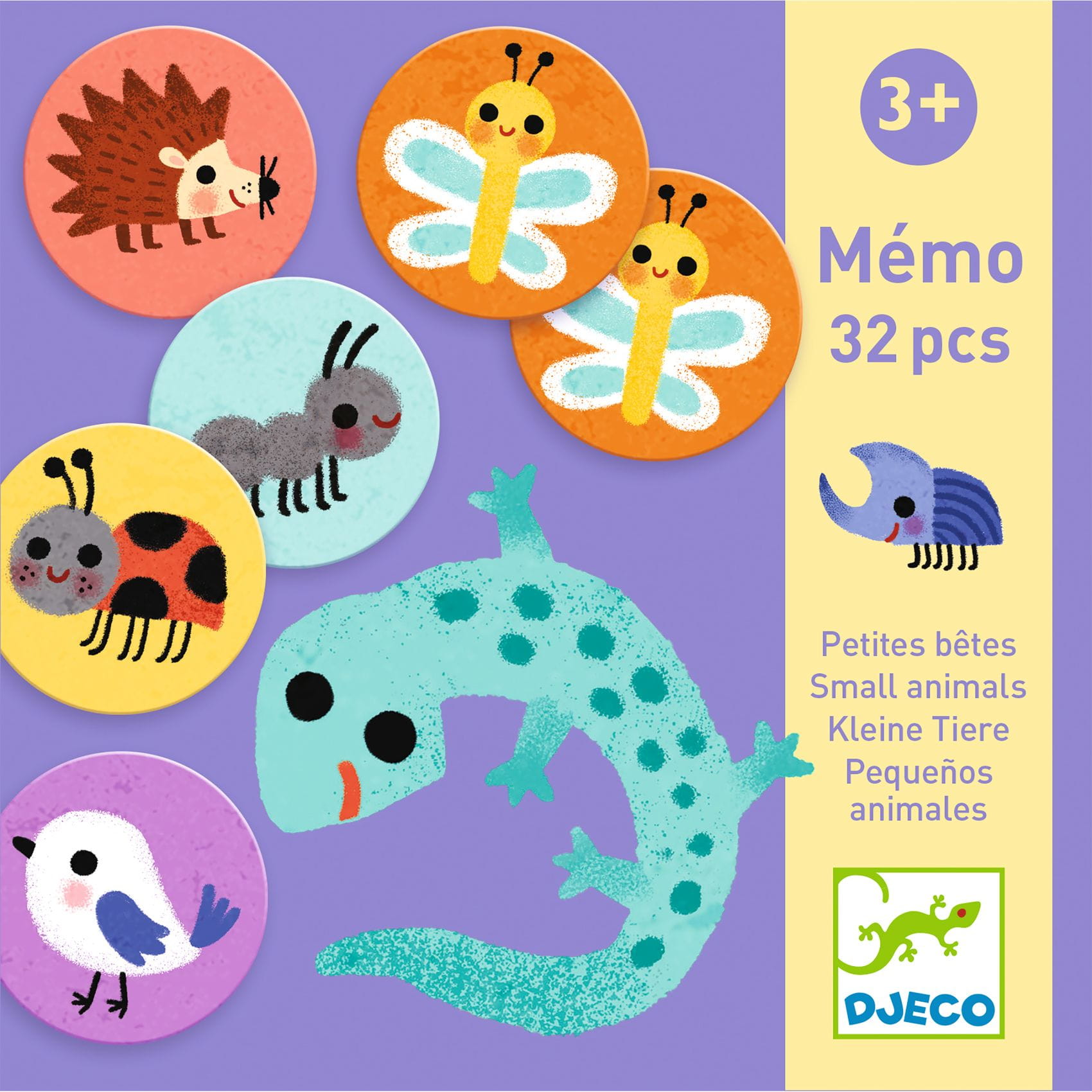 Djeco, Gra memo MAŁE ZWIERZĄTKA
