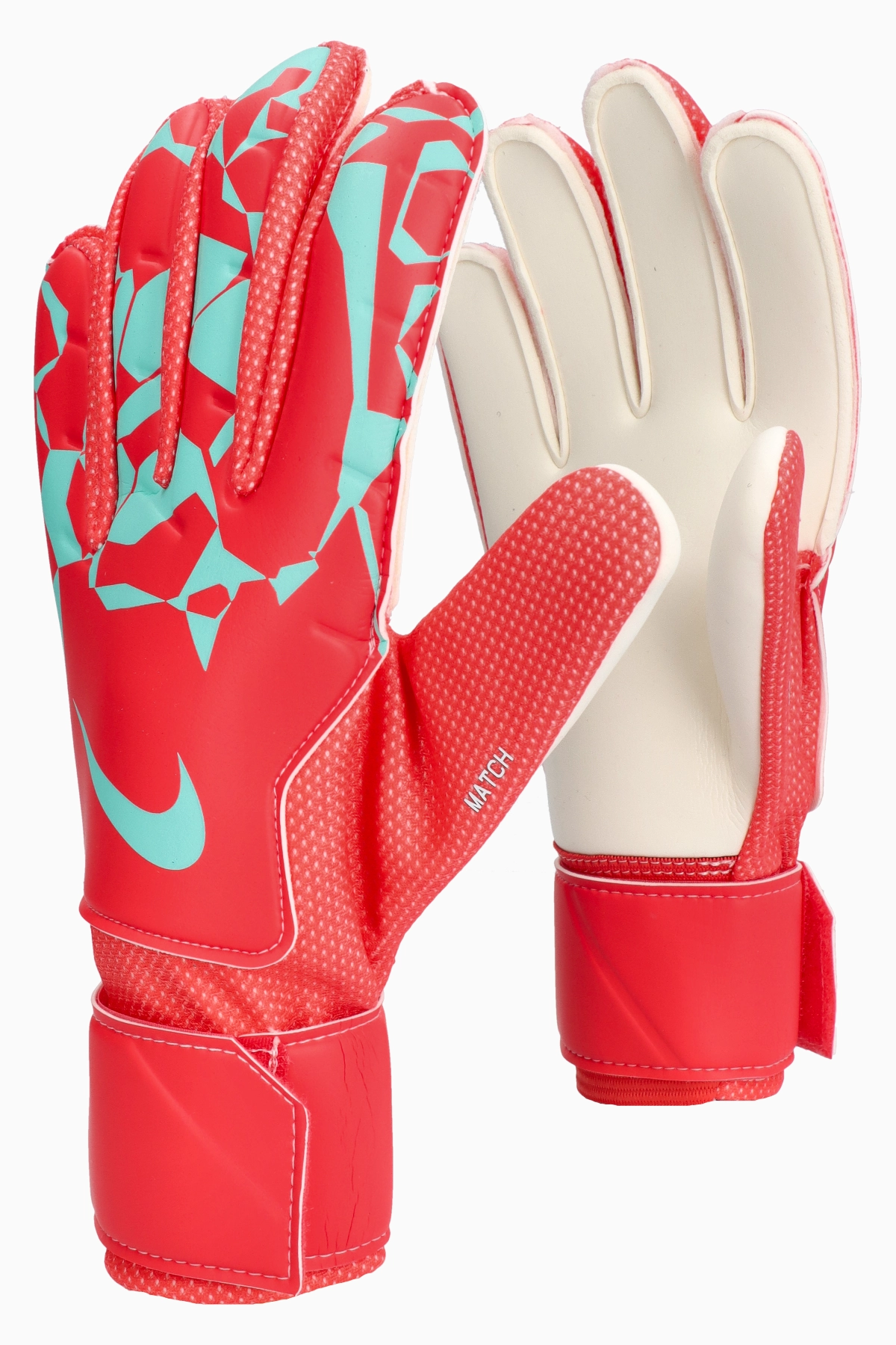 Rękawice Nike Match - Czerwony