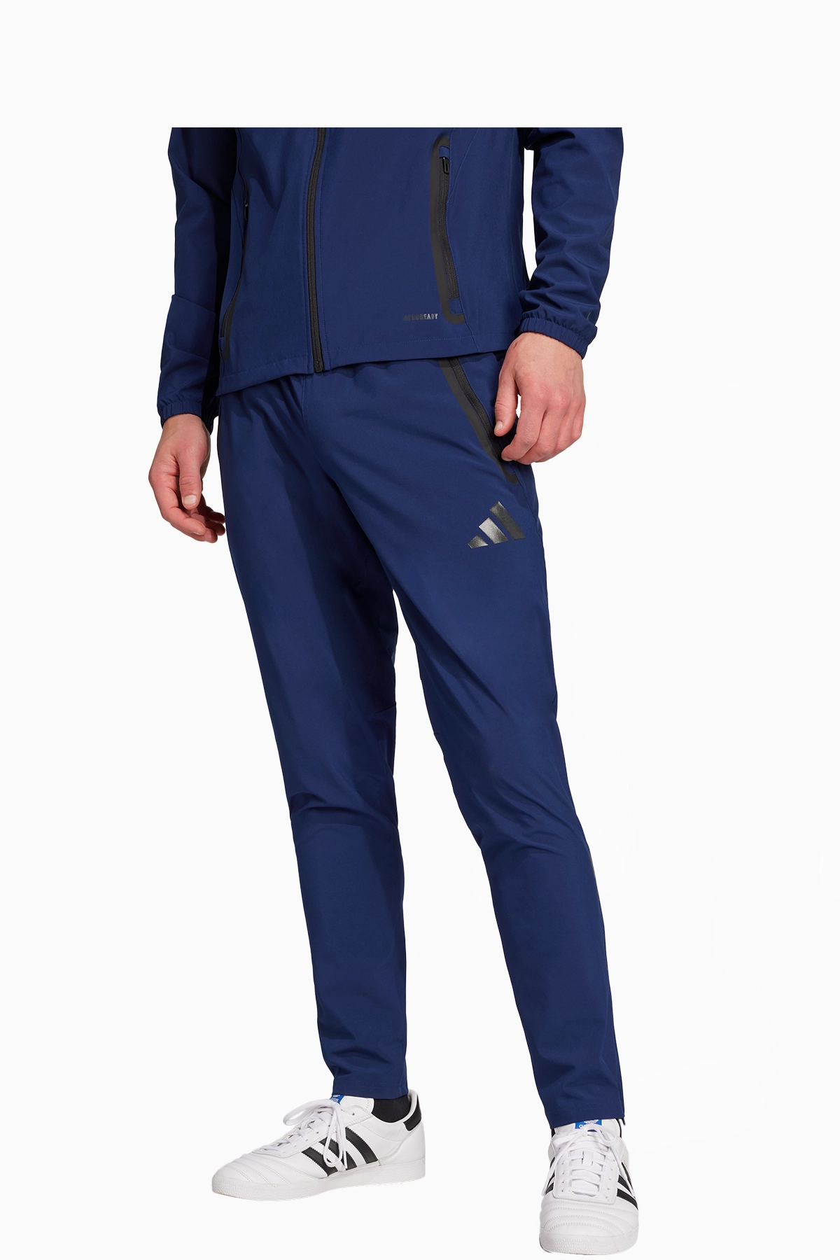Spodnie adidas Tiro 25 Competition Vis Tech Travel - Granatowy