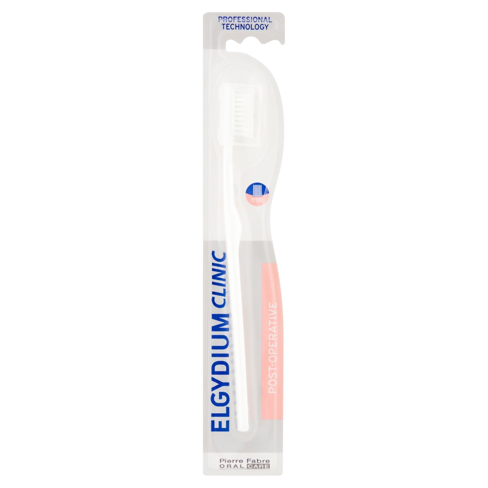 Elgydium clinic medical care 7/100 - szczoteczka do zębów, pooperacyjna, 1 sztuka