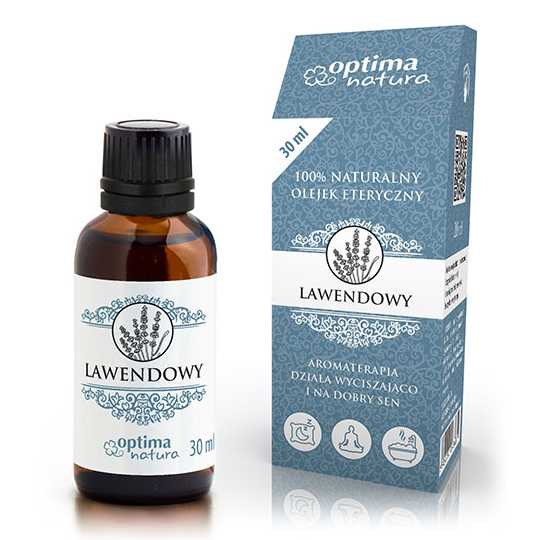 Optima natura - naturalny olejek eteryczny lawendowy, 30 ml