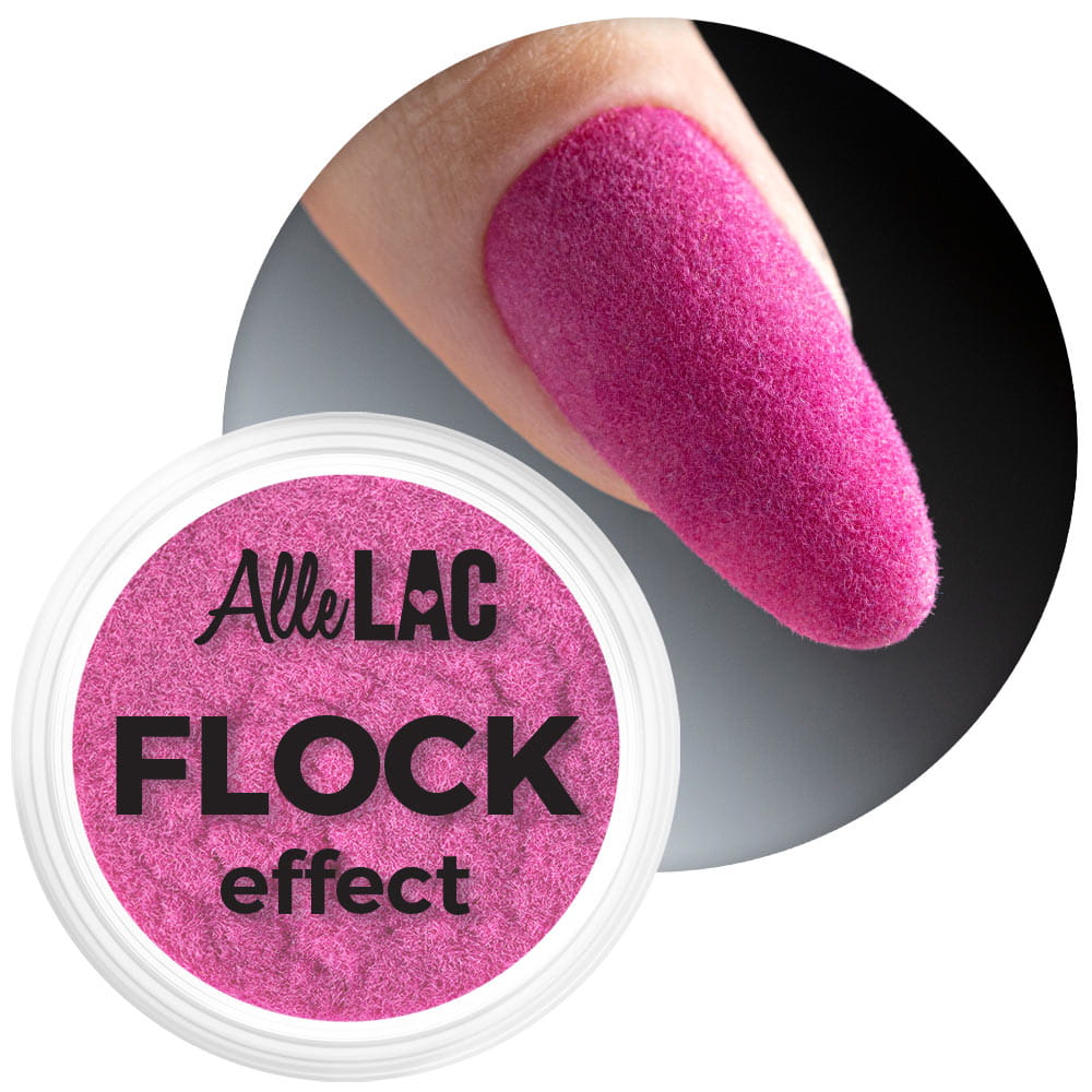 Flock Effect AlleLac zamsz aksamit do paznokci Nr 4