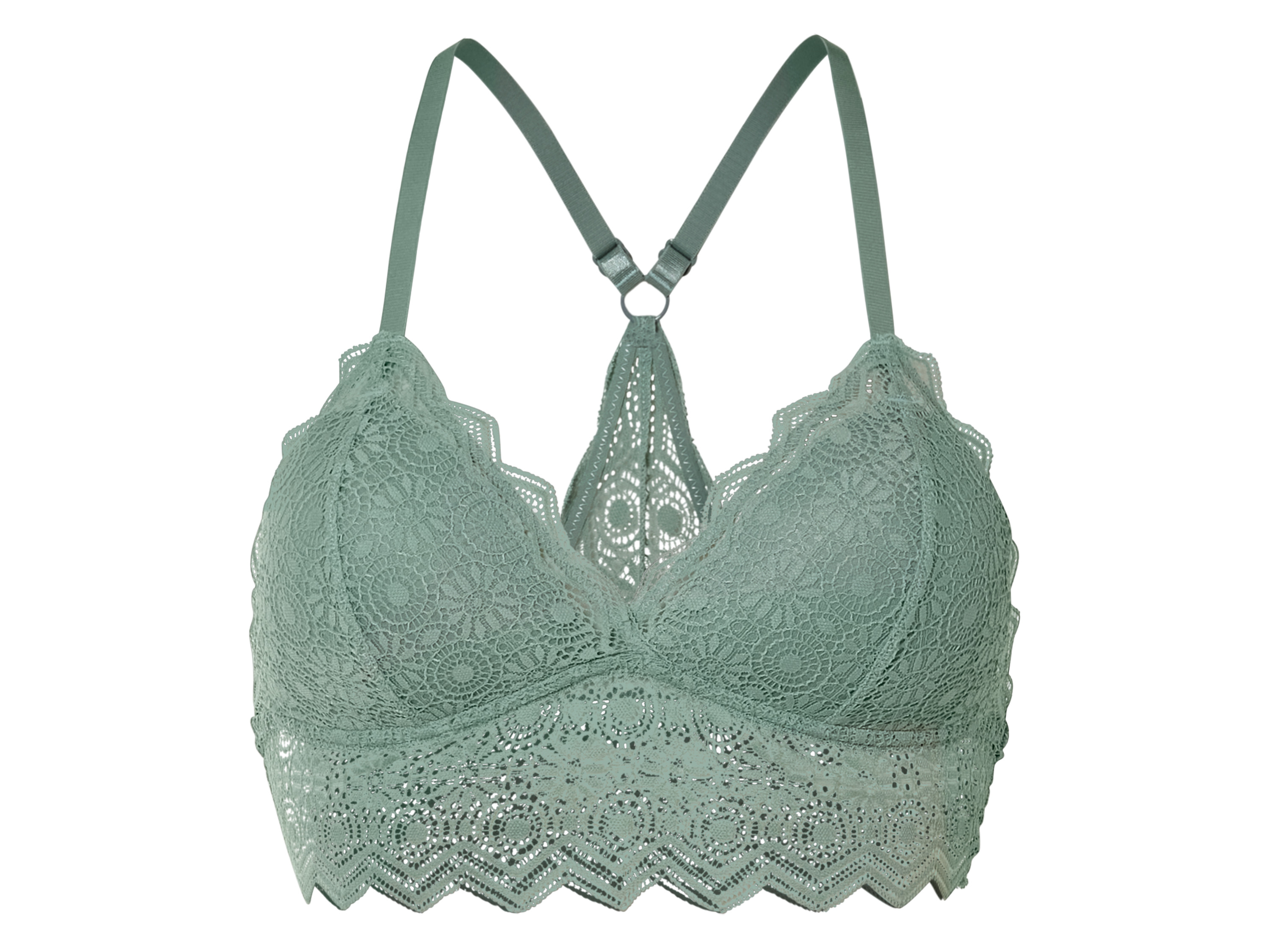 esmara Biustonosz bustier damski Zielony, L44/46