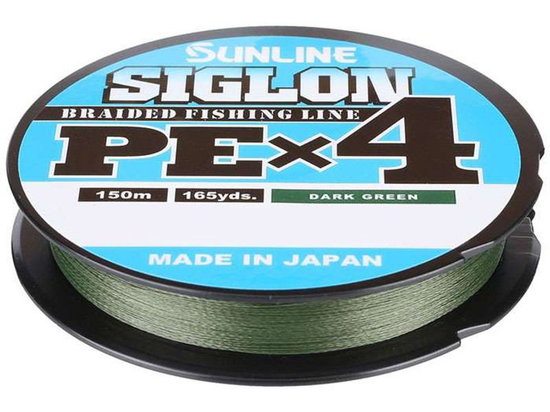 Sunline Plecionka Siglon PEx4 #1 Dark Green 0,171mm 150m