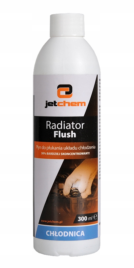 JETCHEM RADIATOR FLUSH+ PŁUKANKA CHŁODNICY 300ML - Petrostar