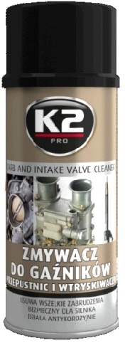 K2 ZMYWACZ DO GAŹNIKÓW PRZEPUSTNIC EGR 400ML - Petrostar