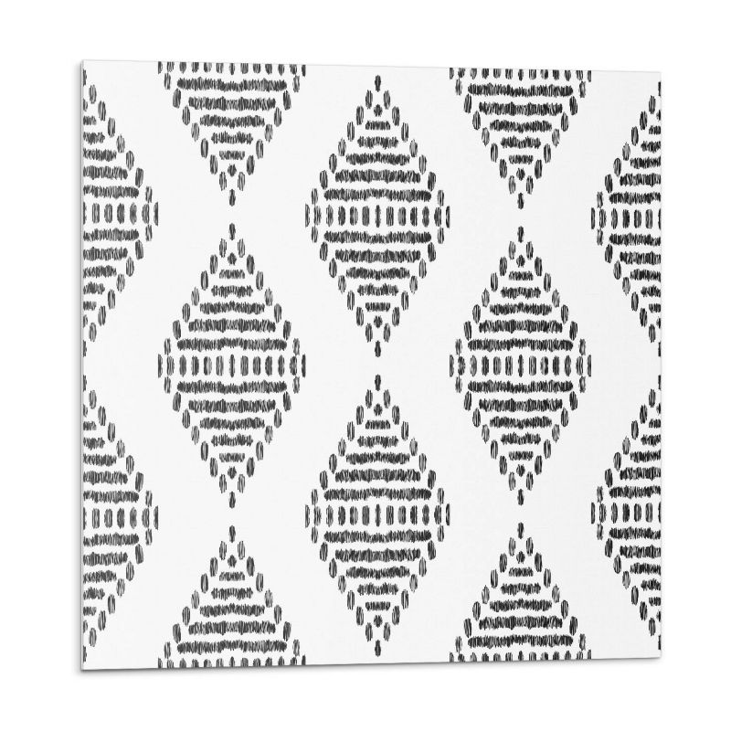 Kafelki samoprzylepne Wallfluent 50x50 cm Geometria rombów z liniowym akcentem 4 szt.