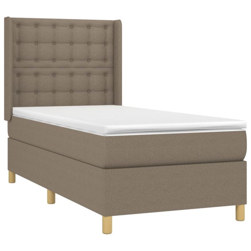 Łóżko kontynentalne WaszeMeble 90x190 Brązowe WM-3139161 1 szt.