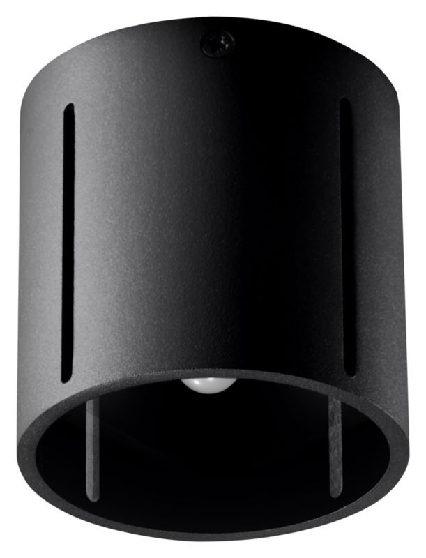 Reflektor sufitowy Sollux Lighting Inez czarny 1 x G9 x 40W IP20 wym: 10 x 10 cm - 1 szt.