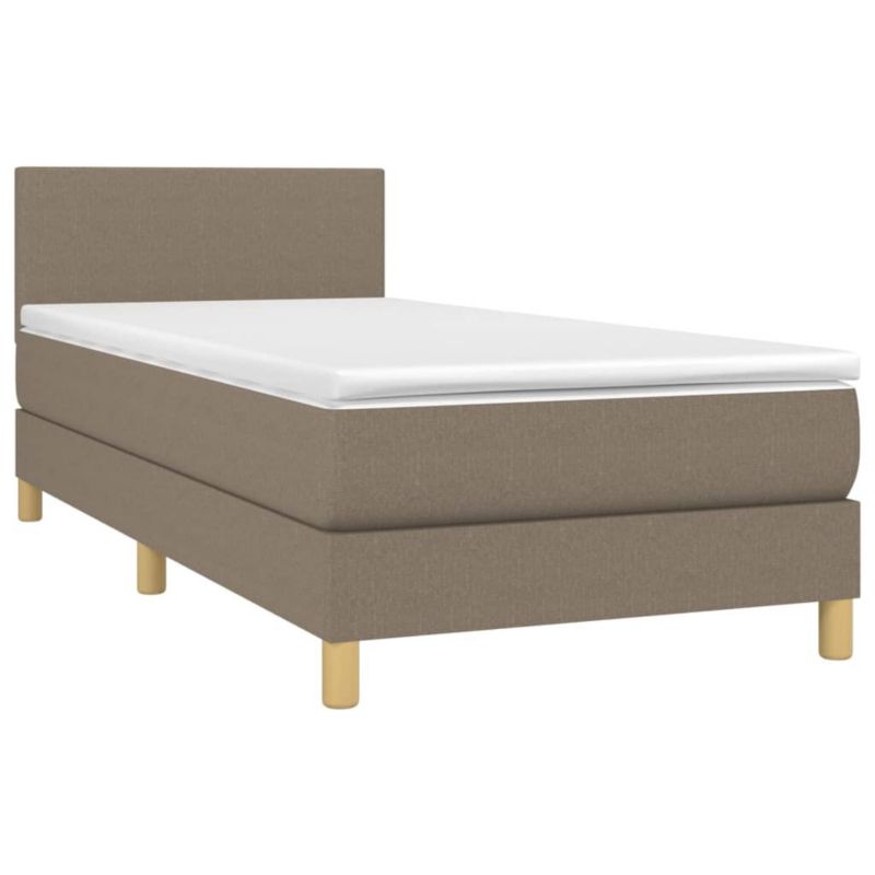 Łóżko kontynentalne WaszeMeble 90x200 Brązowe WM-3133529 1 szt.