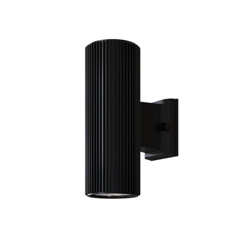Kinkiet ścienny zewnętrzny Maytoni Rando czarno-transparentny 2 x E27 x 60W IP54 wym: 26 x 16 x 26 cm - 1 szt.