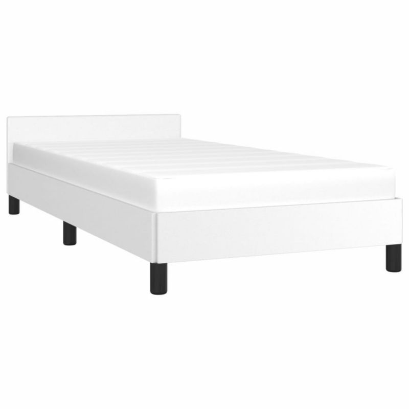 Łóżko tapicerowane WaszeMeble 90x200 cm biała WM-347478 1 szt.