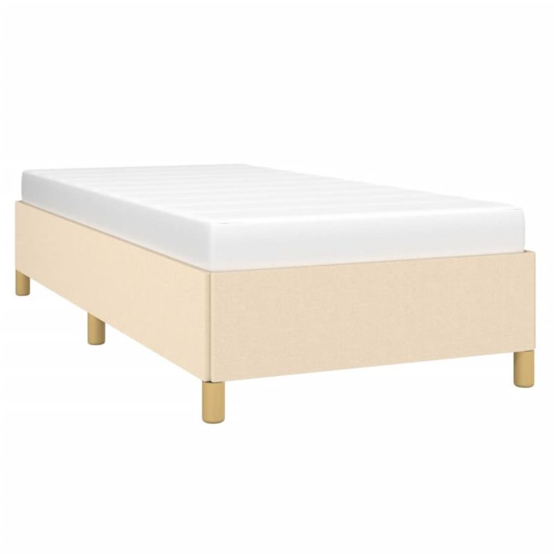 Łóżko tapicerowane WaszeMeble 80x200 cm kremowa WM-347122 1 szt.