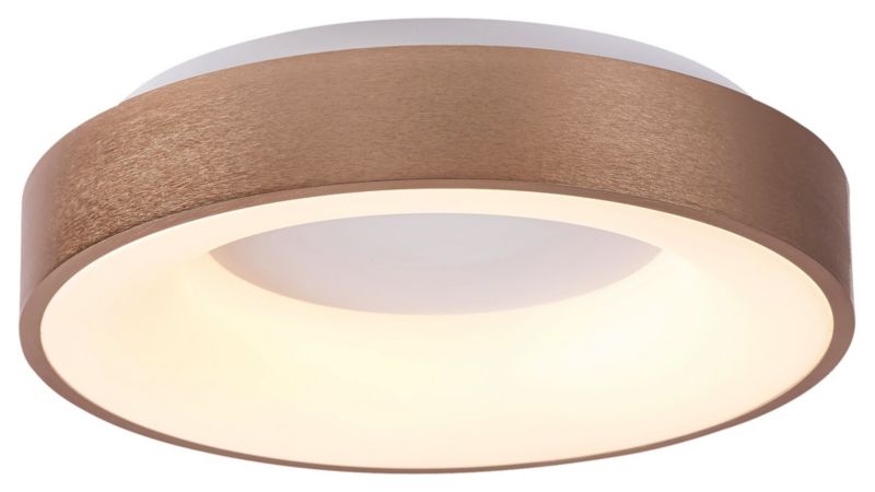 Plafon sufitowy nowoczesny Rabalux Carmella złoto-biały LED 30W 4000K 1950lm IP20 wym: 9,5 x 38 x 38 cm metal - 1 szt.