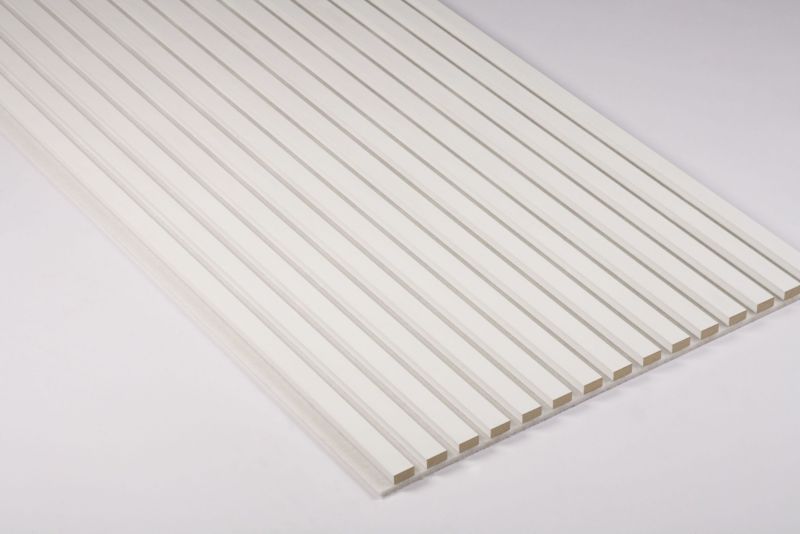 Panel ścienny Nordic Acoustics Panel akustyczny PREMIUM Biały 2400 x 605 x 22 mm 1 szt.