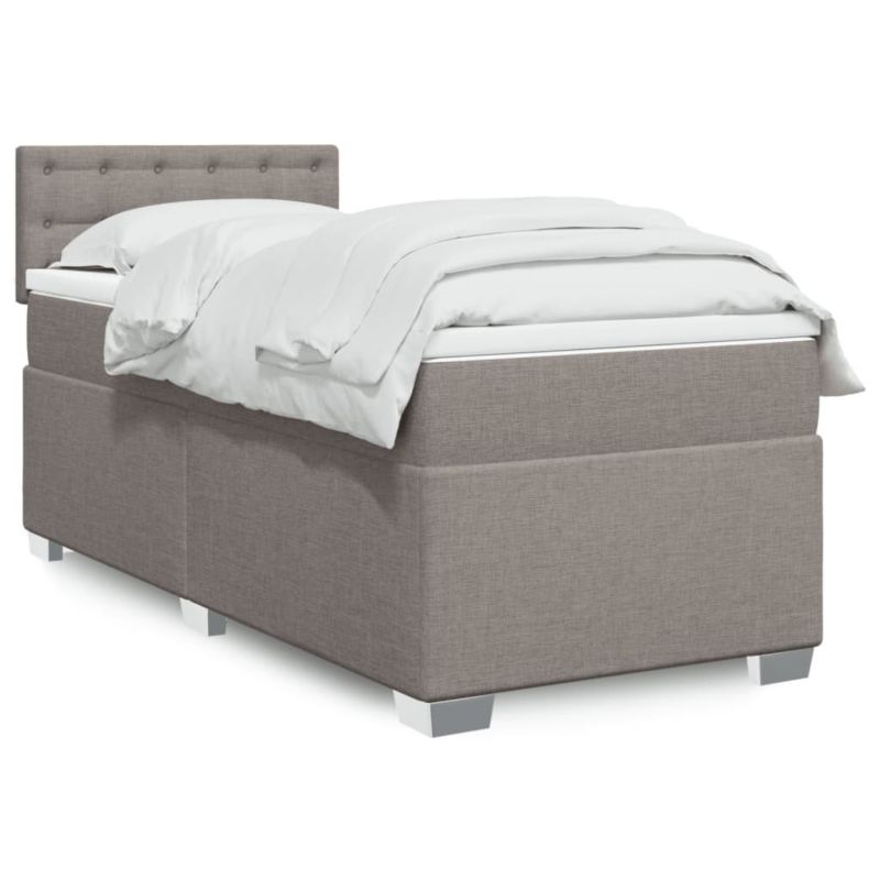 Łóżko kontynentalne WaszeMeble 80x200 cm Brązowe WM-3285733 1 szt.