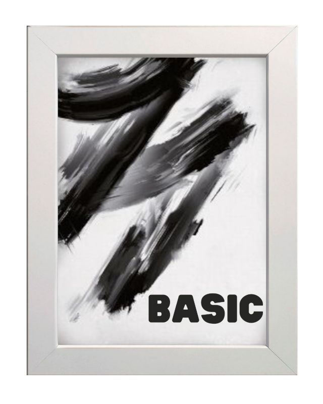 Ramka MDF BASIC na zdjęcie 21x29,7 cm biały 1 szt.