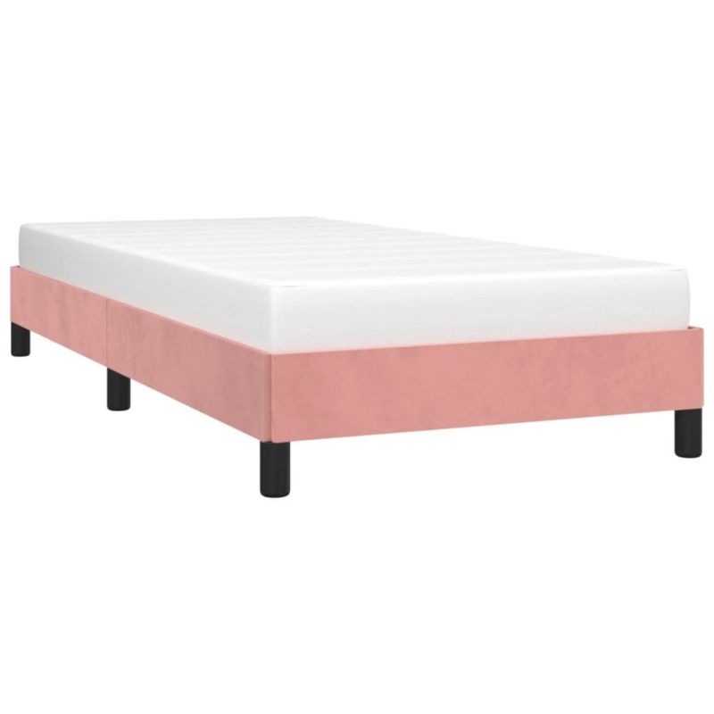 Łóżko tapicerowane WaszeMeble 80x200 cm różowa WM-346945 1 szt.