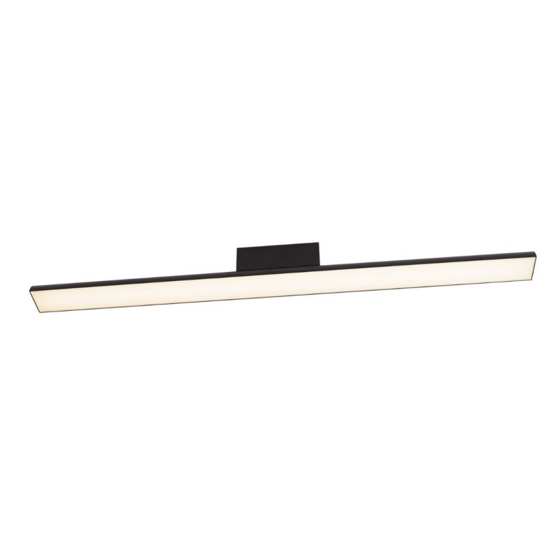 Kinkiet ścienny Maxlight Tampa czarny LED 6W 3000K 1620lm IP44 wym: 8,3 x 90 x 6 cm - 1 szt.