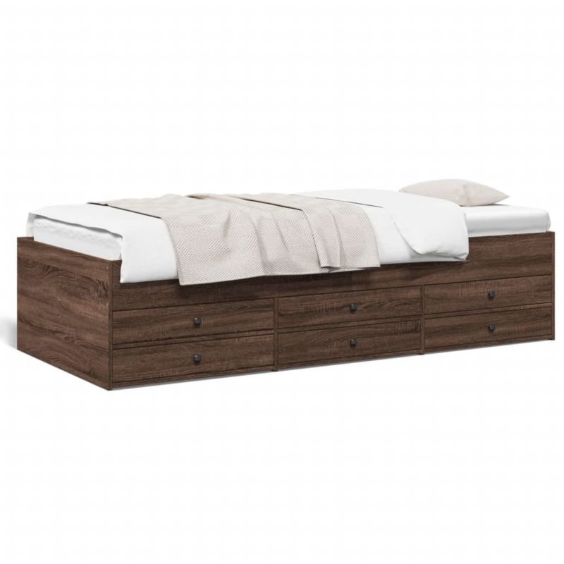 Łóżko dzienne WaszeMeble 90x200 cm brązowy WM-3280880 1 szt.