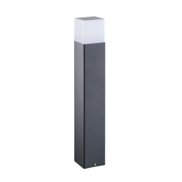Lampa ogrodowa stojąca Kanlux Vadra grafitowo-biała 1 x E27 x 11W IP44 wym: 50 x 8 x 8 cm - 1 szt.