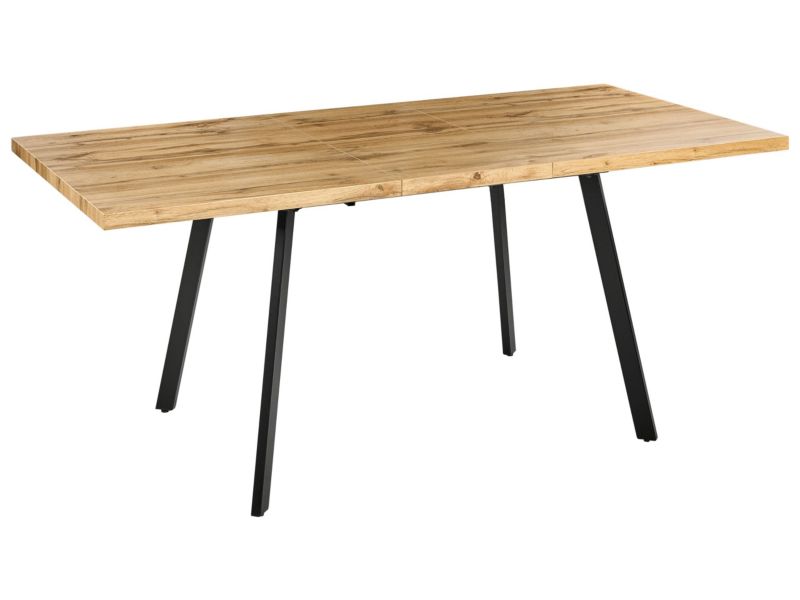Stół do jadalni rozkładany Harlow Brązowy 140/180 cm 90 cm 1 szt.
