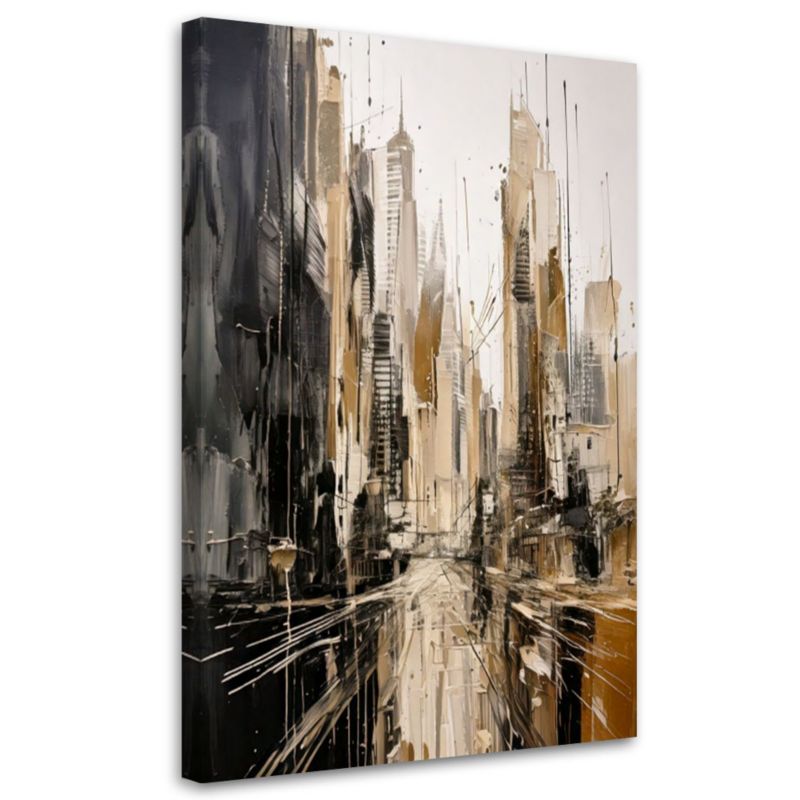 Obraz nowoczesny Feeby Miasto Nowoczesne Pejzaż 70x100cm 1szt