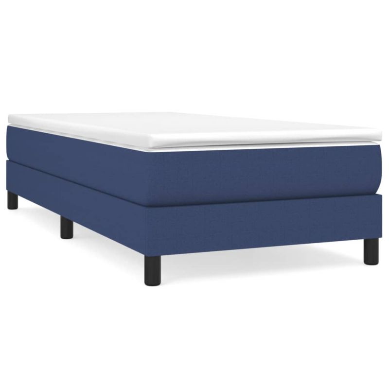 Łóżko kontynentalne WaszeMeble 90x200 cm niebieskie WM-3144051 1 szt.