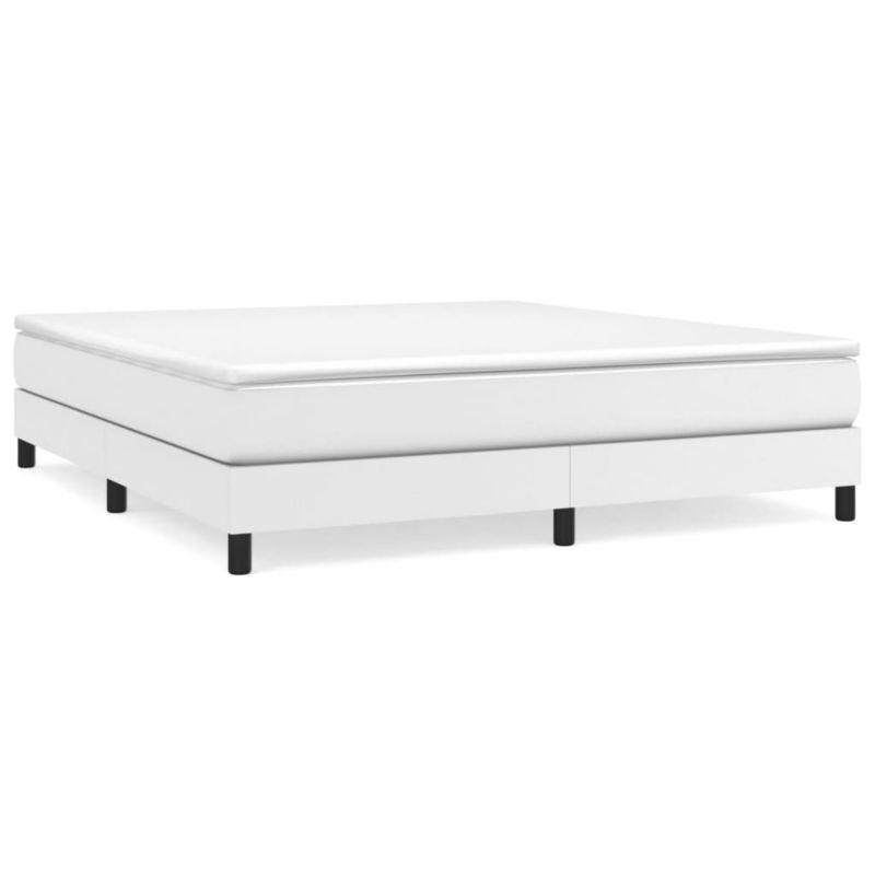 Łóżko kontynentalne WaszeMeble 180x200 cm białe WM-3144274 1 szt.