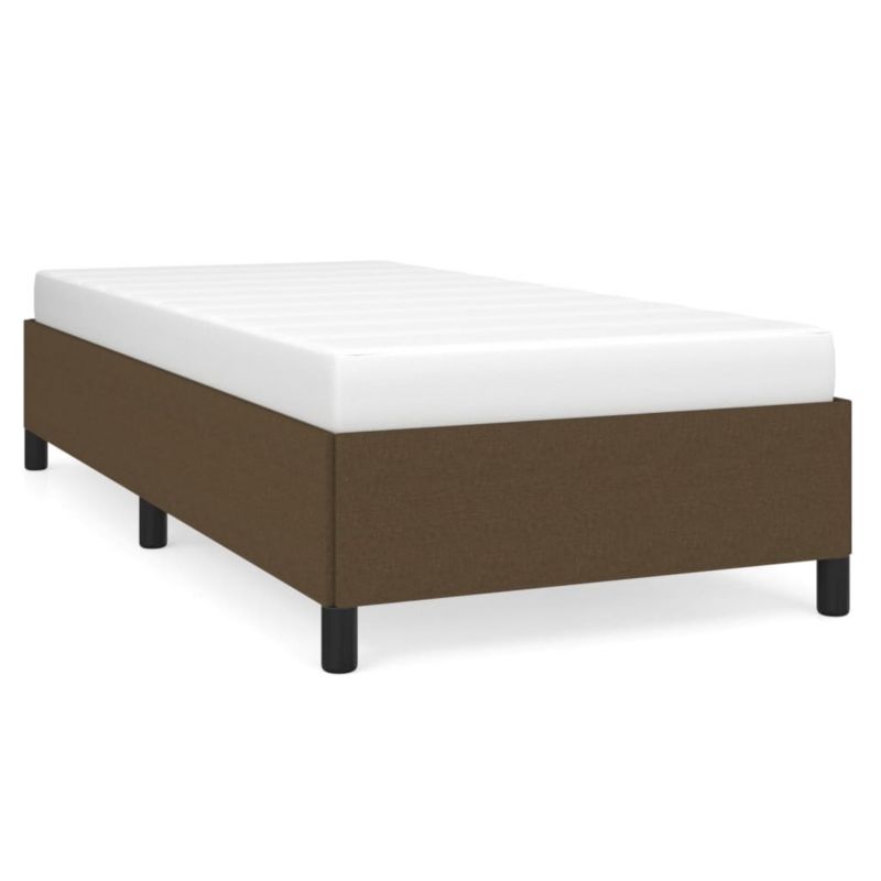 Łóżko tapicerowane WaszeMeble 90x190 cm Brązowe WM-347029 1 szt.