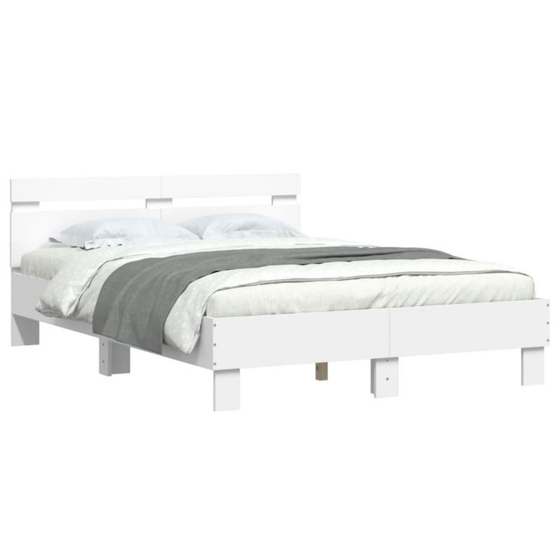 Łóżko drewniane WaszeMeble 120x190 cm biała WM-3207574 1 szt.