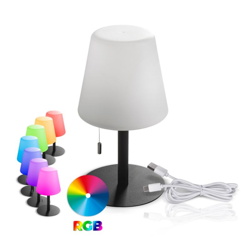 Lampa stołowa LED LightLogic UNILA LED IP44 31251 RGB USB bateria lampka 1 szt.