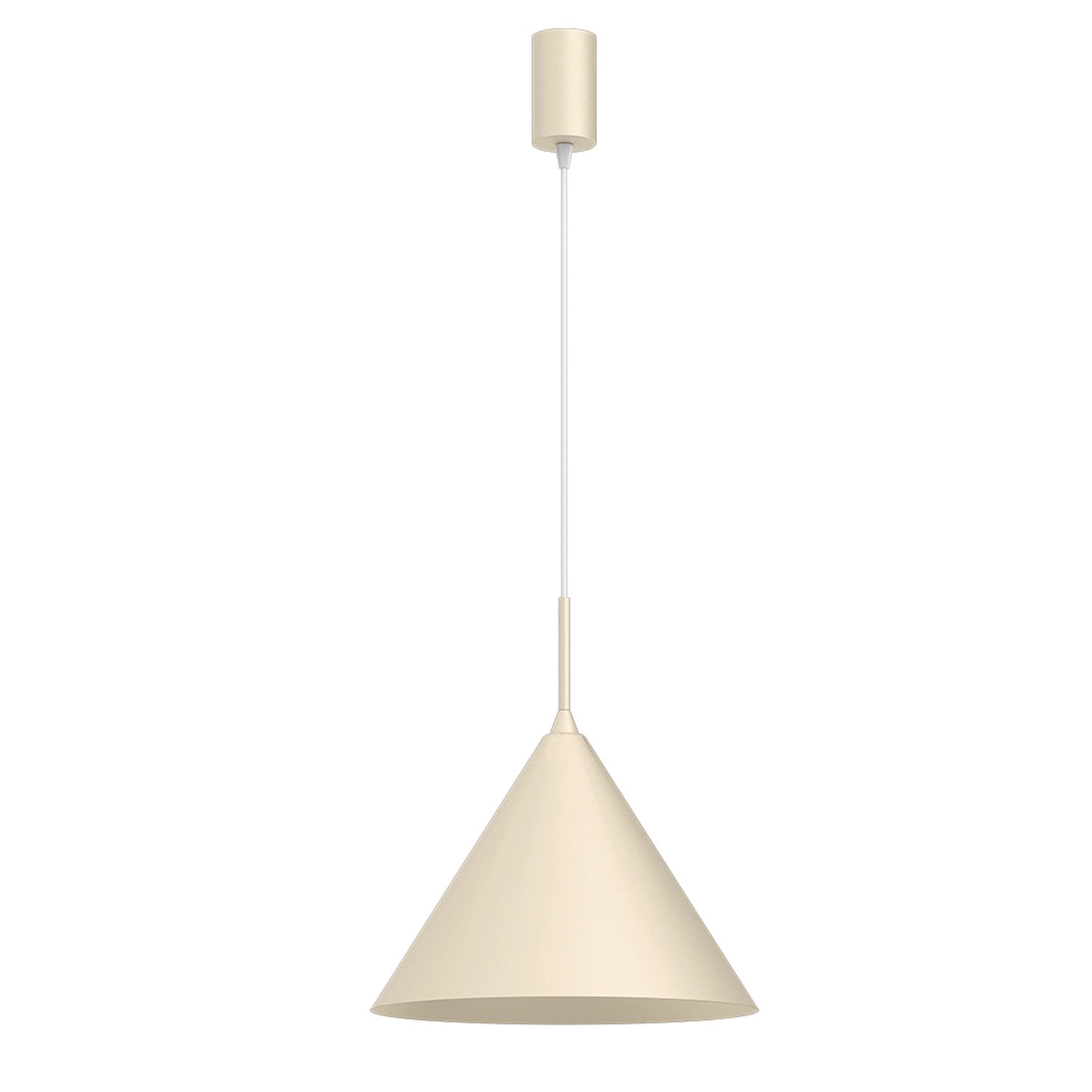 MiLAGRO Lampa wisząca Capital 1x11W LED Gx53 śr. 32 cm kremowa