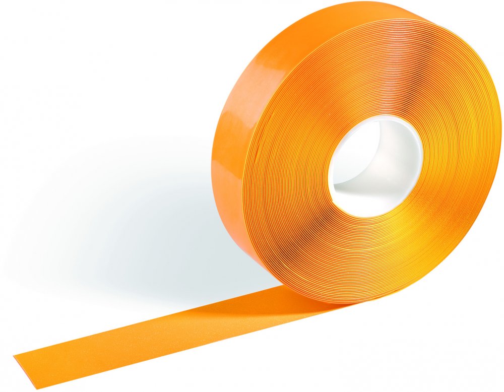 Taśma ostrzegawcza podłogowa Durable Duraline, 50mmx30m, żółty