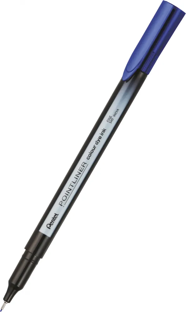Cienkopis Pentel Pointliner Colour, niebieski