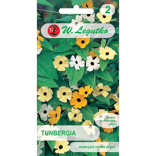 1 pac, Thunbergia, mix multicolor - Semințe: Mod de ambalare: 0.5 g