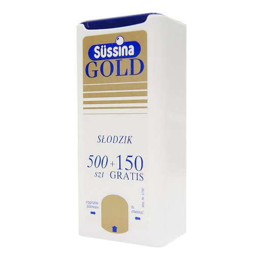 Sussina gold - słodzik, 650 tabletek