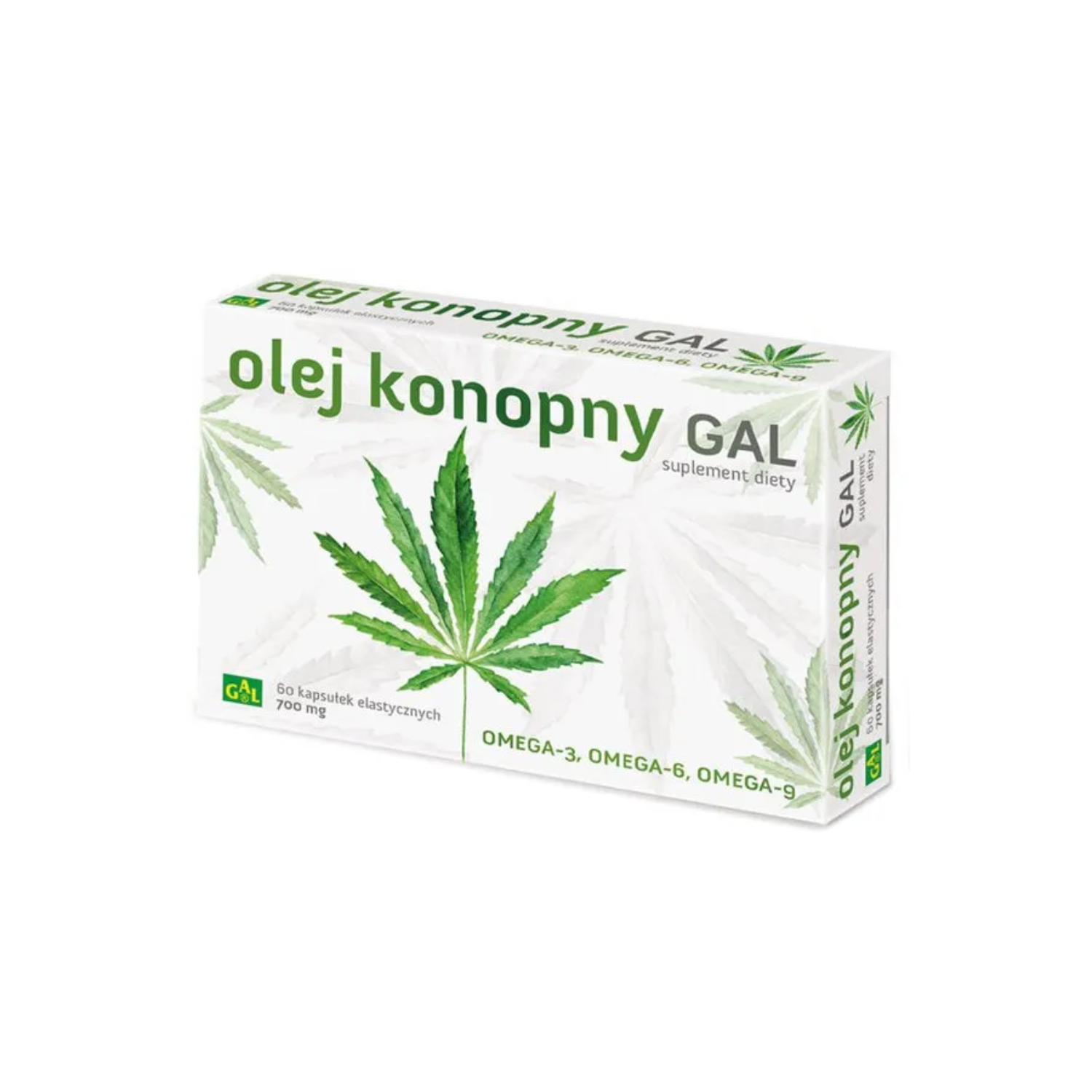 Gal - olej konopny, 60 kapsułek