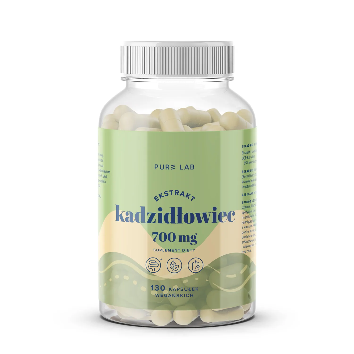 Aura herbals, pure lab ekstrakt z kadzidłowca 700 mg, 130 kapsułek