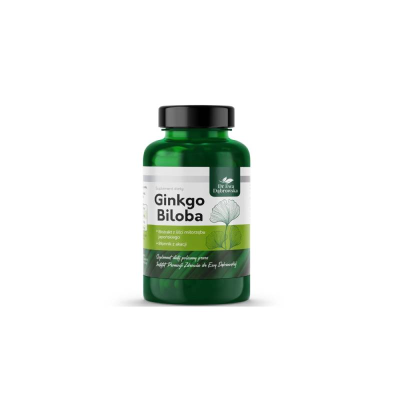 Dr dąbrowska - ginkgo biloba, 60 kapsułek