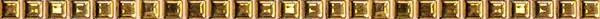 Ceramstic Golden listwa ścienna 30x1 cm złota