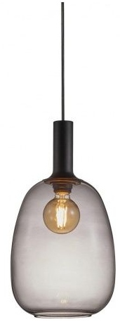 Darmowa Dostawa - Lampa wisząca 1x60 W czarna-przydymiona Nordlux Alton 47303047