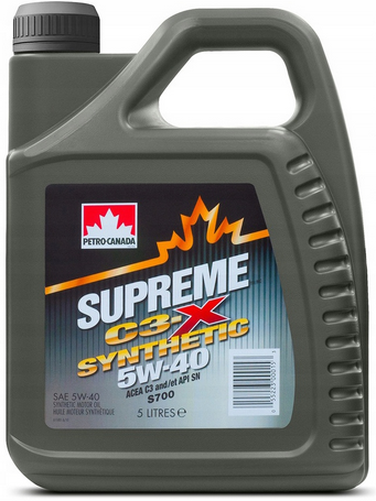 PETRO-CANADA SUPREME C3-X SYNTHETIC 5W40 5L - Petrostar