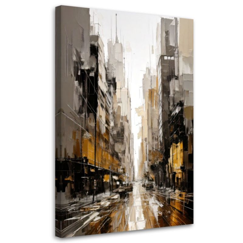 Obraz nowoczesny Feeby Miasto Uliczka Nowoczesna 70x100cm 1szt