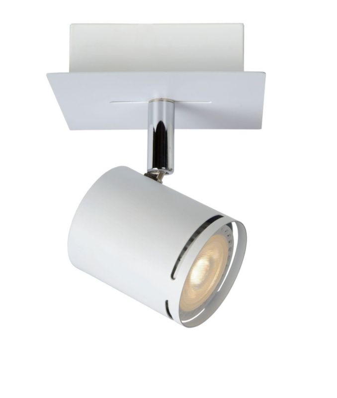 Kinkiet ścienny Lucide Rilou biały 1 x GU10 x 4.5W IP20 wym: 10 x 10 cm - 1 szt.