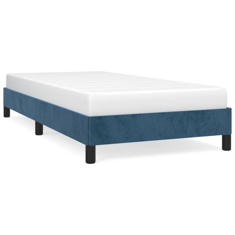 Łóżko tapicerowane WaszeMeble 80x200 cm ciemnoniebieska WM-346944 1 szt.