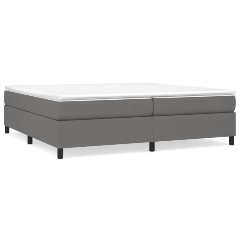 Łóżko kontynentalne WaszeMeble 200x200 cm ciemnoszara WM-3144448 1 szt.