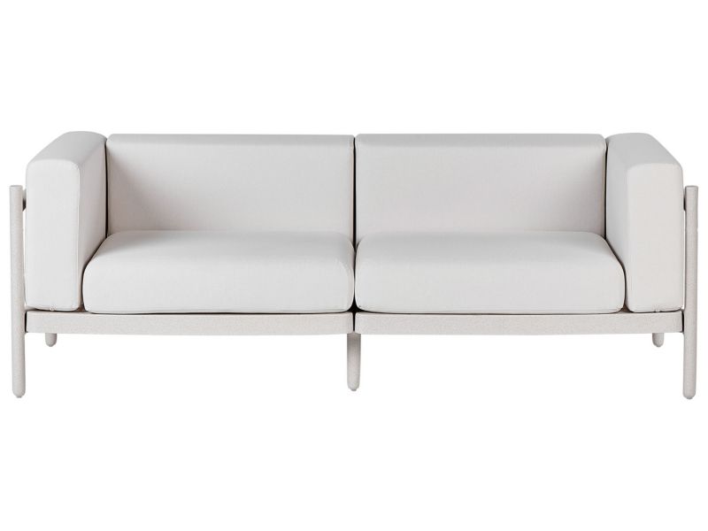 Sofa ogrodowa dla 2 osób Ferretti Jasnobeżowy 1 szt.